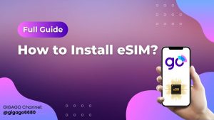 How to install Latvia eSIM