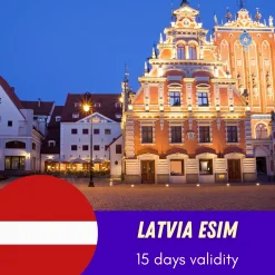 Latvia eSIM 15 Days