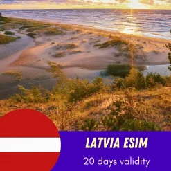 Latvia eSIM 20 Days