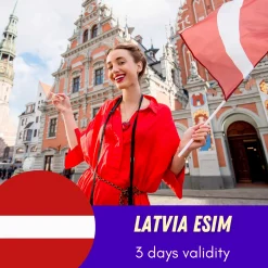 Latvia eSIM 3 Days