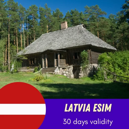 Latvia eSIM 30 Days