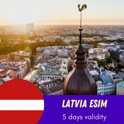 Latvia eSIM 5 Days