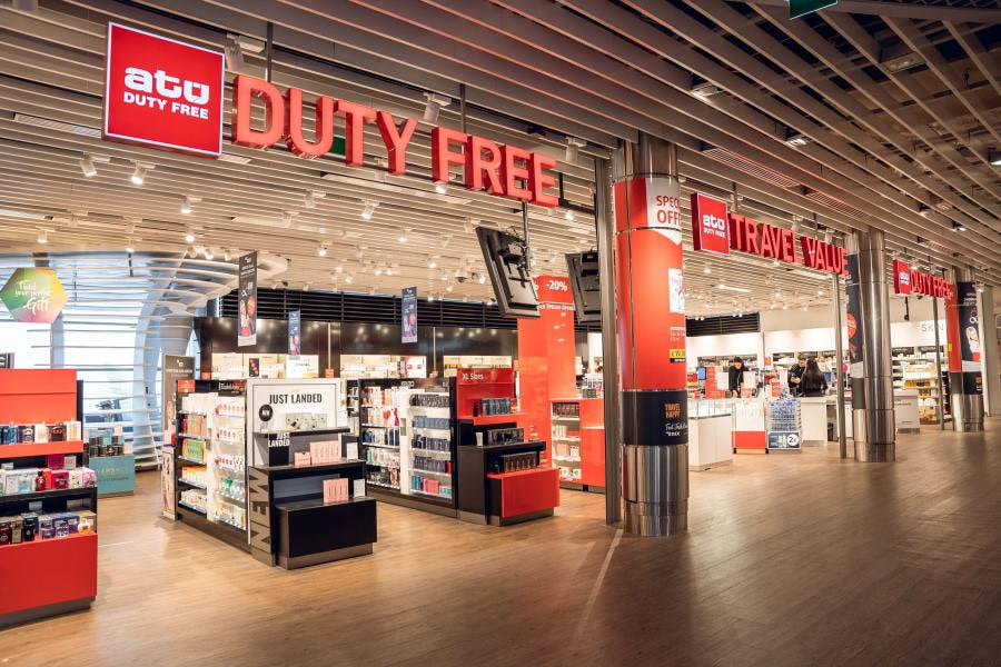 duty free shop at riga airport